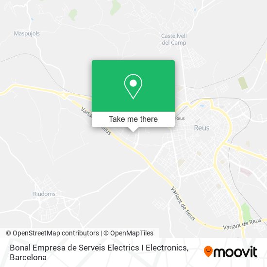 Bonal Empresa de Serveis Electrics I Electronics map