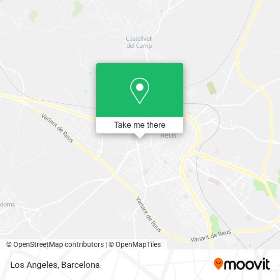 Los Angeles map