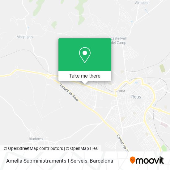 Amella Subministraments I Serveis map