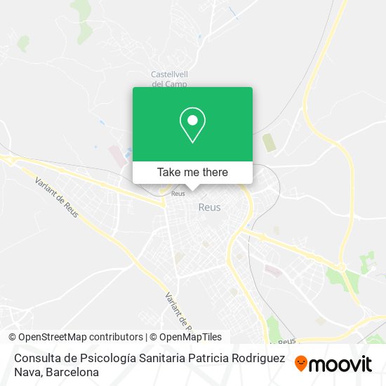 Consulta de Psicología Sanitaria Patricia Rodriguez Nava map
