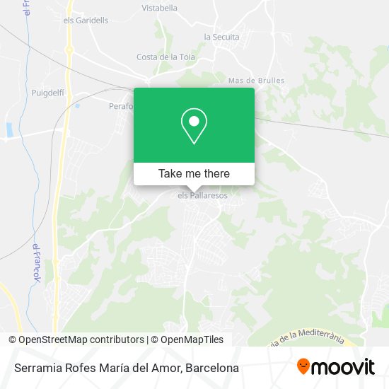 Serramia Rofes María del Amor map