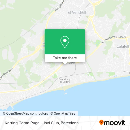 Karting Coma-Ruga - Javi Club map