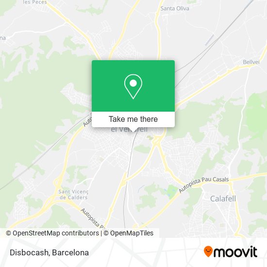 Disbocash map