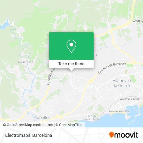 Electromaps map