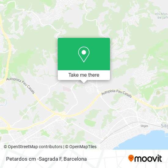 Petardos cm -Sagrada F map