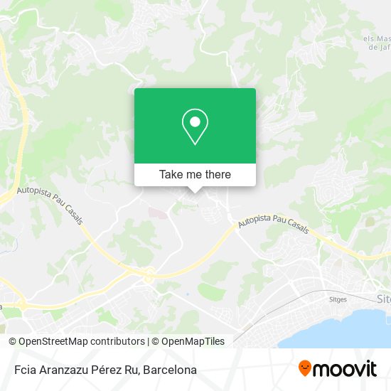 Fcia Aranzazu Pérez Ru map