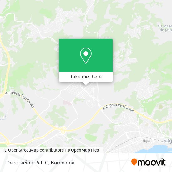 Decoración Pati O map