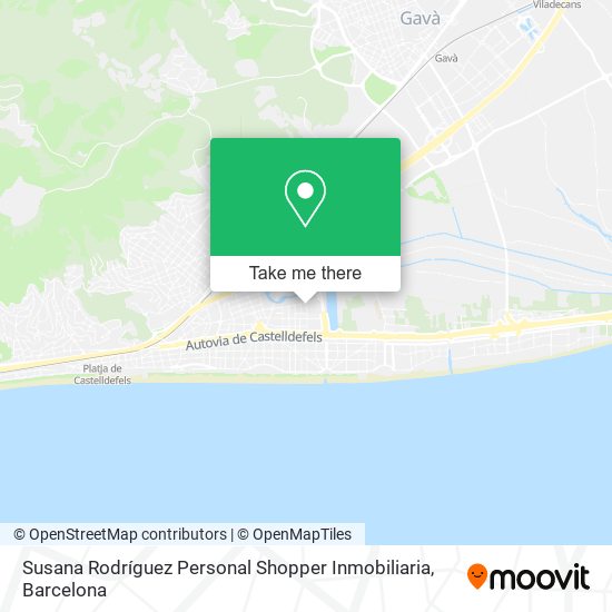 Susana Rodríguez Personal Shopper Inmobiliaria map