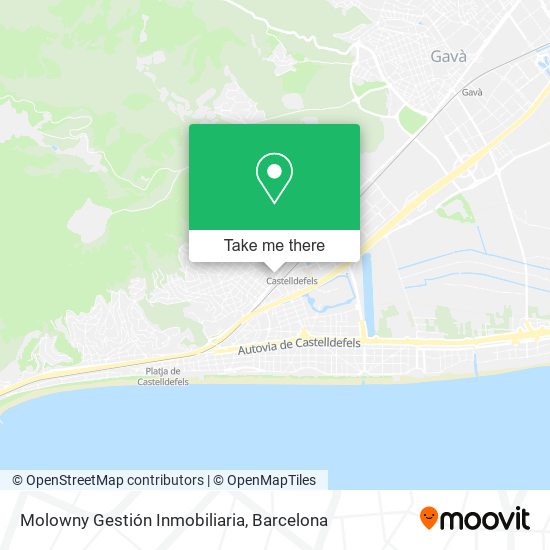 Molowny Gestión Inmobiliaria map