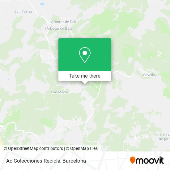 Ac Colecciones Recicla map