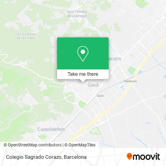 Colegio Sagrado Corazo map