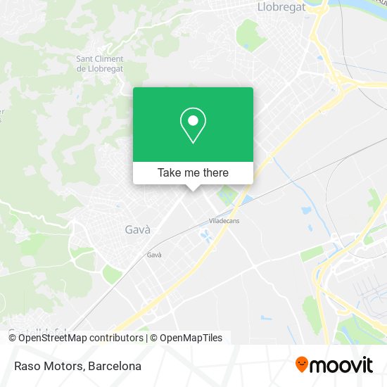 Raso Motors map