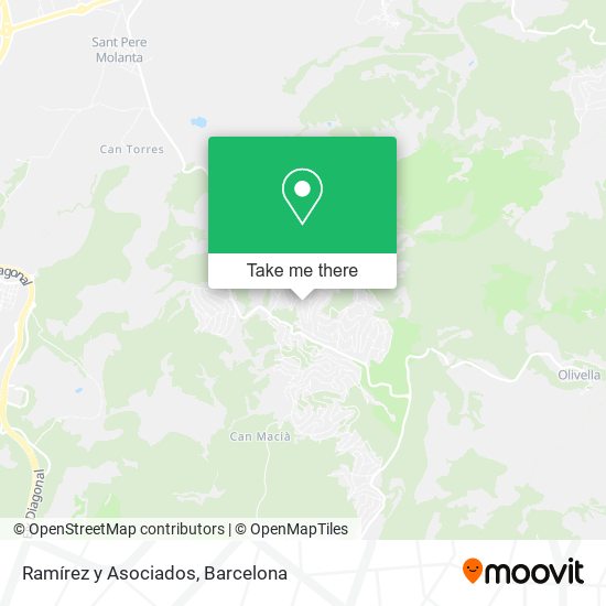 Ramírez y Asociados map