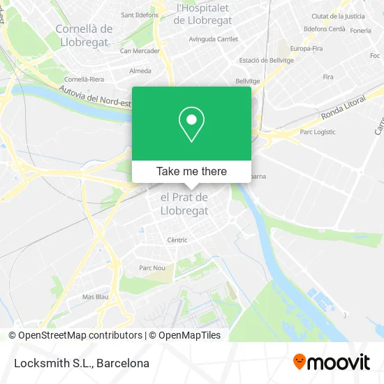 Locksmith S.L. map