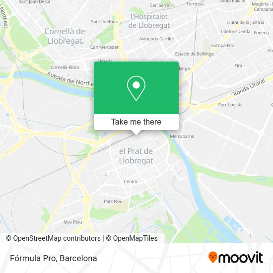 Fórmula Pro map