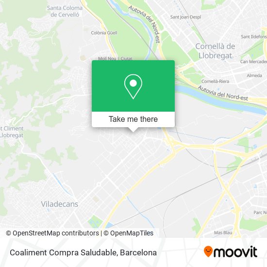 Coaliment Compra Saludable map