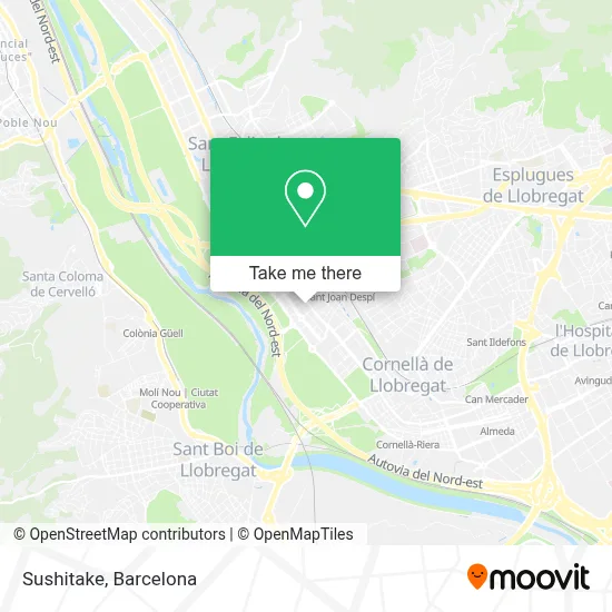 Sushitake map