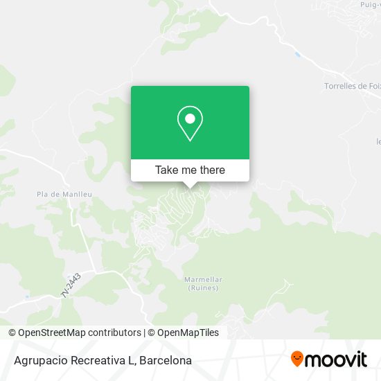 Agrupacio Recreativa L map