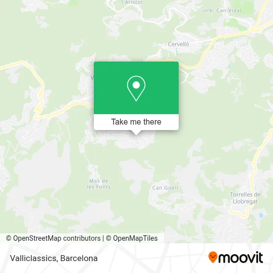 Valliclassics map