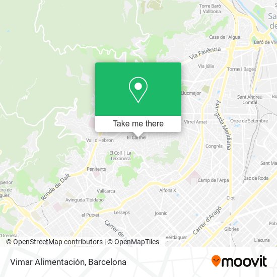 Vimar Alimentación map