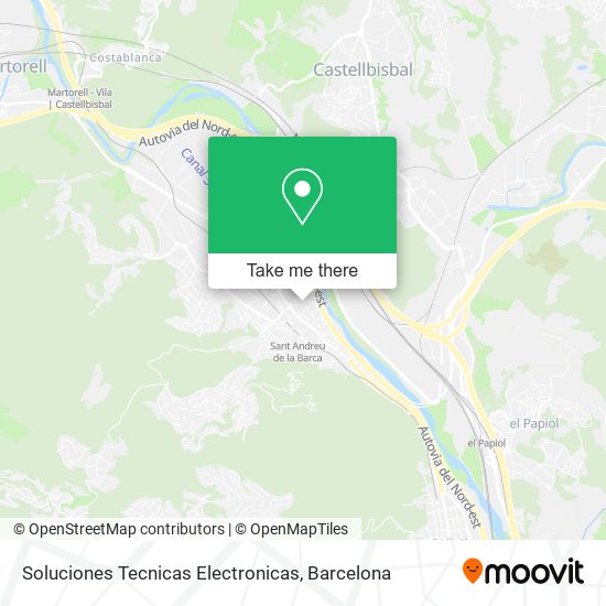 Soluciones Tecnicas Electronicas map