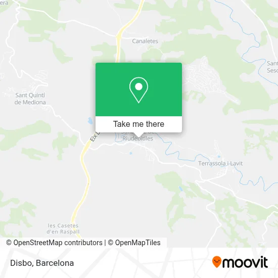 Disbo map
