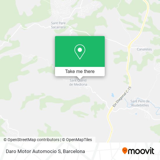 Daro Motor Automocio S map