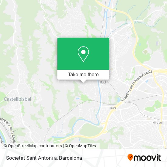 mapa Societat Sant Antoni a