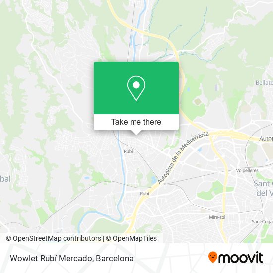 Wowlet Rubí Mercado map