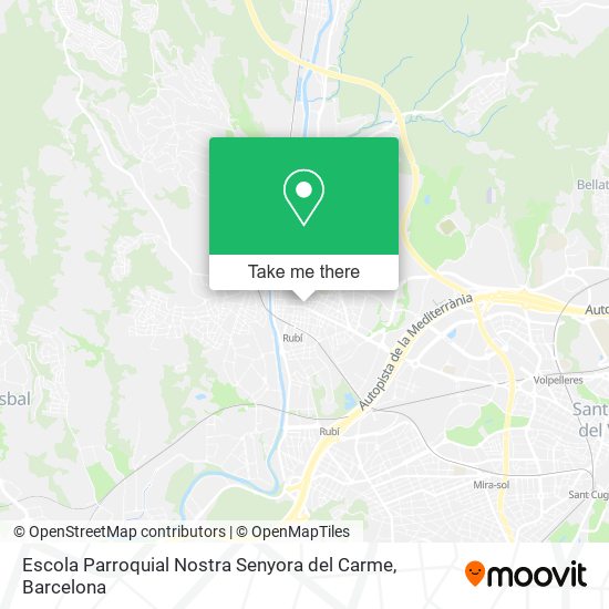 Escola Parroquial Nostra Senyora del Carme map