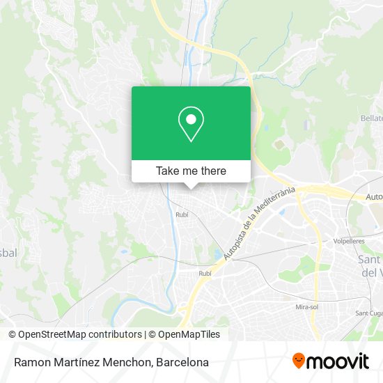 Ramon Martínez Menchon map