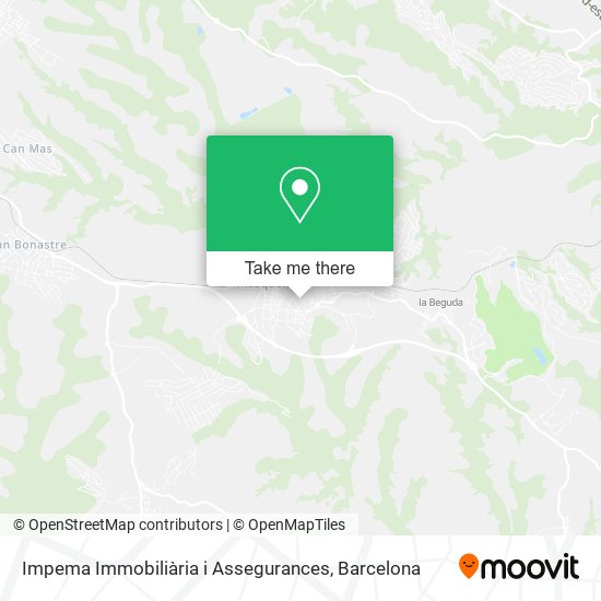 Impema Immobiliària i Assegurances map