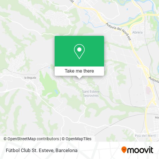 Fútbol Club St. Esteve map