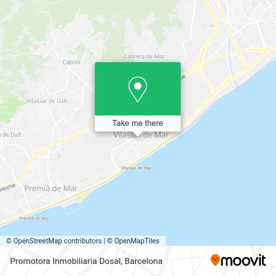 Promotora Inmobiliaria Dosal map