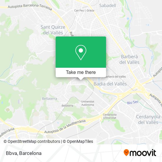 Bbva map