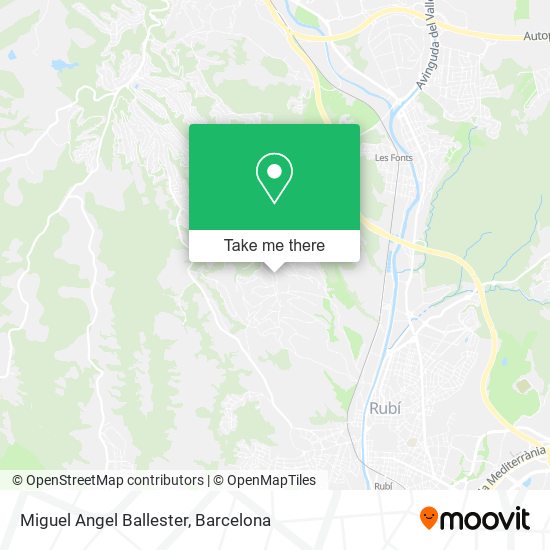 mapa Miguel Angel Ballester