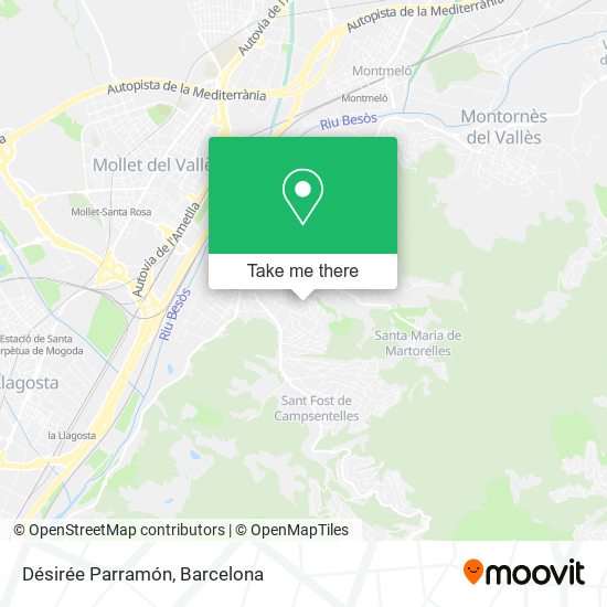 Désirée Parramón map