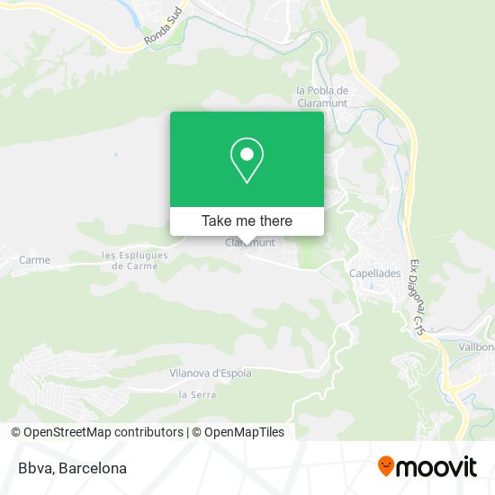 Bbva map