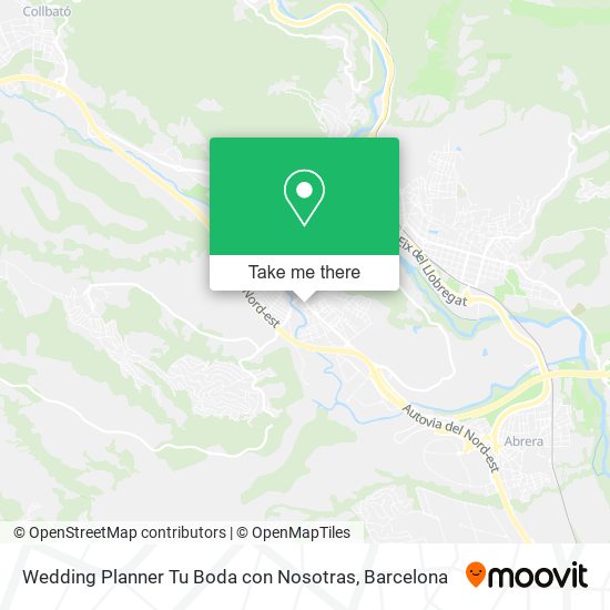 Wedding Planner Tu Boda con Nosotras map