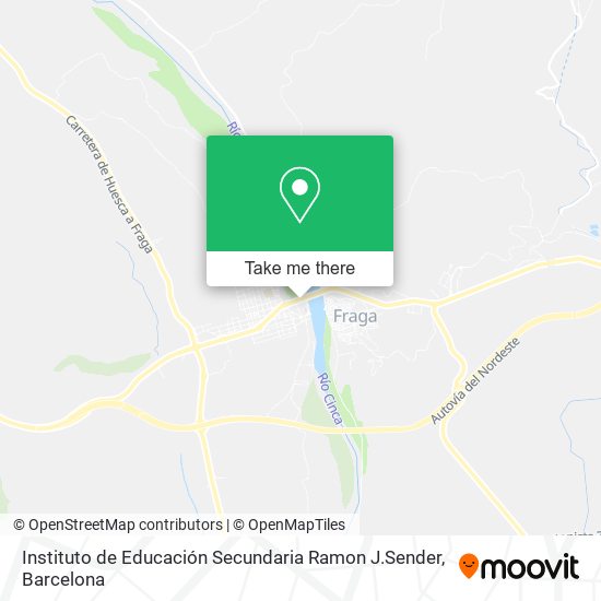 Instituto de Educación Secundaria Ramon J.Sender map