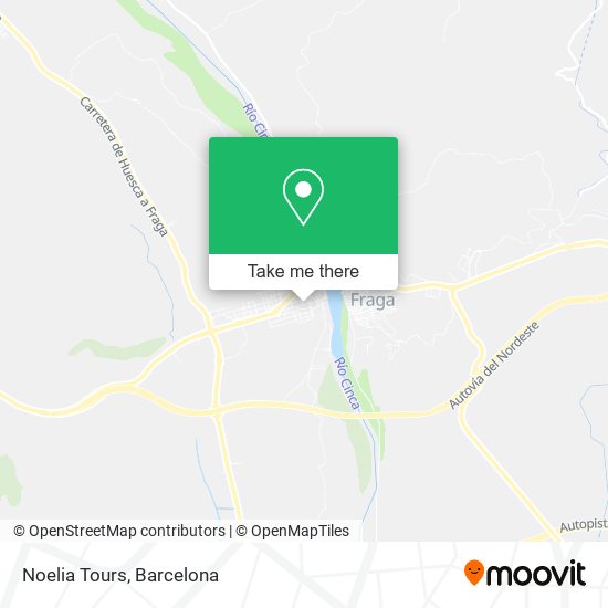 Noelia Tours map