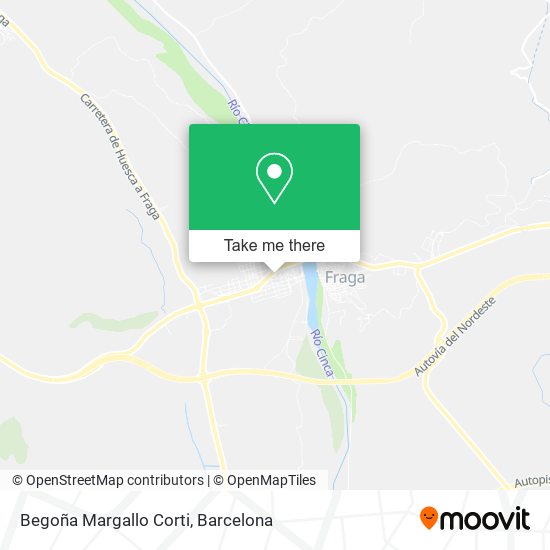 Begoña Margallo Corti map