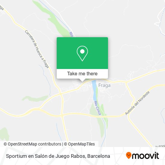 Sportium en Salón de Juego Rabos map