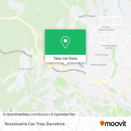 Rosstisseria Can Trías map