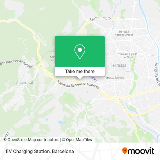 EV Charging Station map