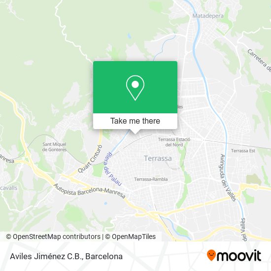 Aviles Jiménez C.B. map
