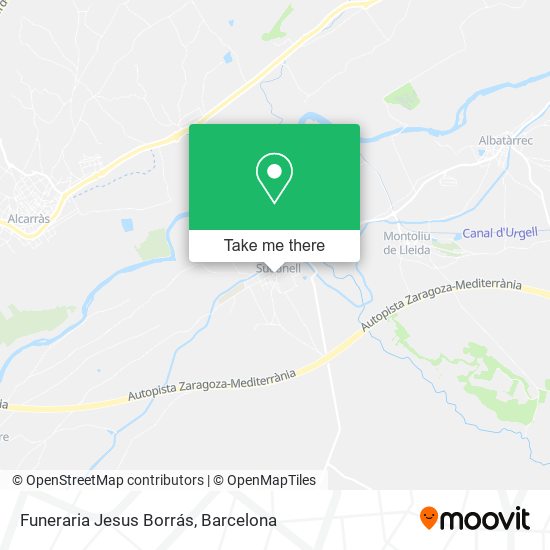 Funeraria Jesus Borrás map