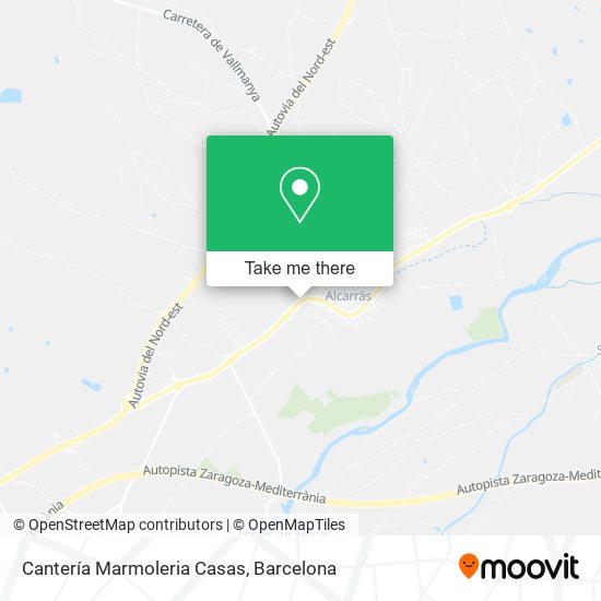 Cantería Marmoleria Casas map