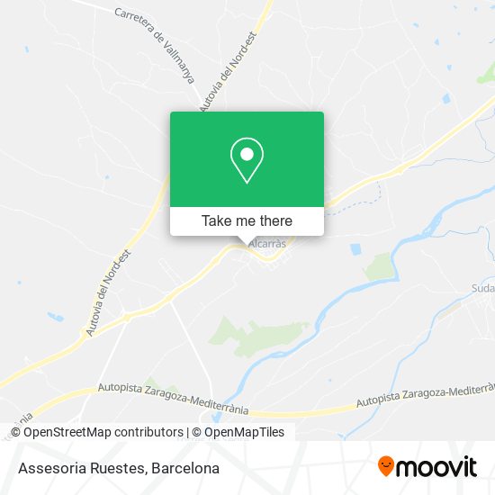 Assesoria Ruestes map