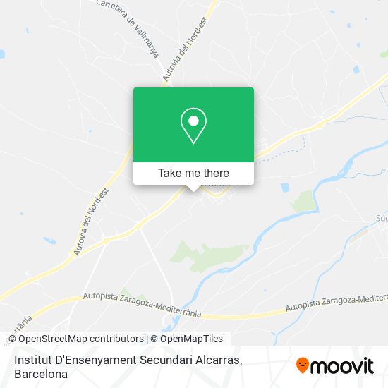 Institut D'Ensenyament Secundari Alcarras map